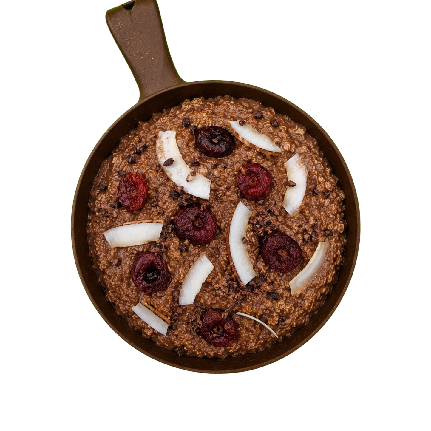 Porridge selva negra tropical
