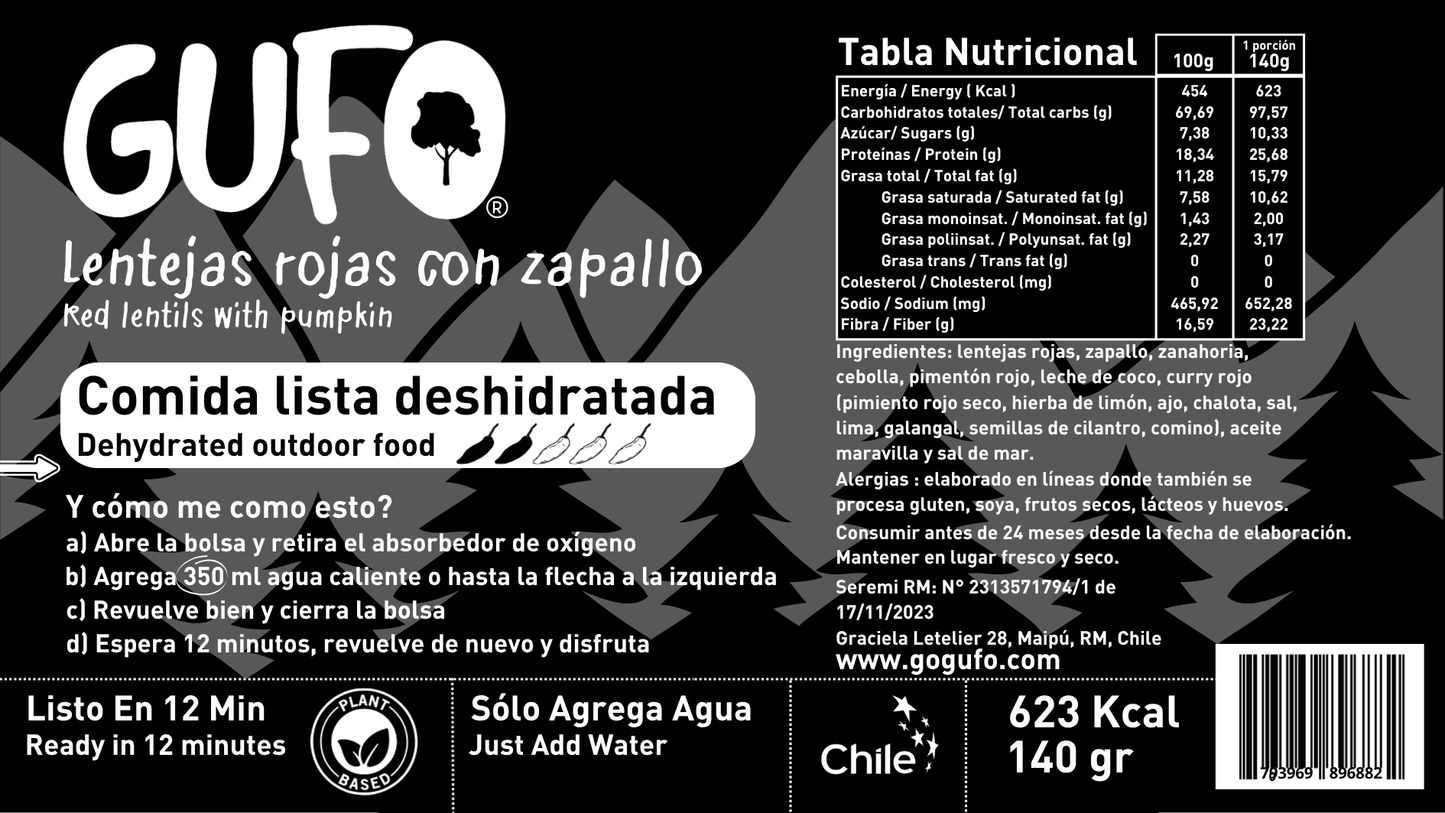 Pack Plant-Based ( 5 comidas )